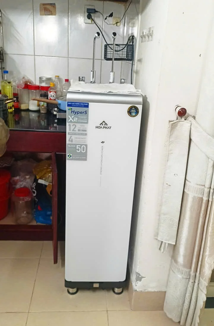 Hình lắp đặt máy lọc nước HPA885