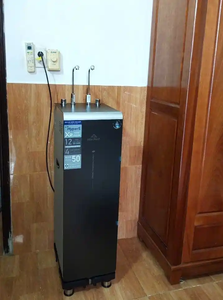 Hình lắp đặt máy lọc nước HPA886