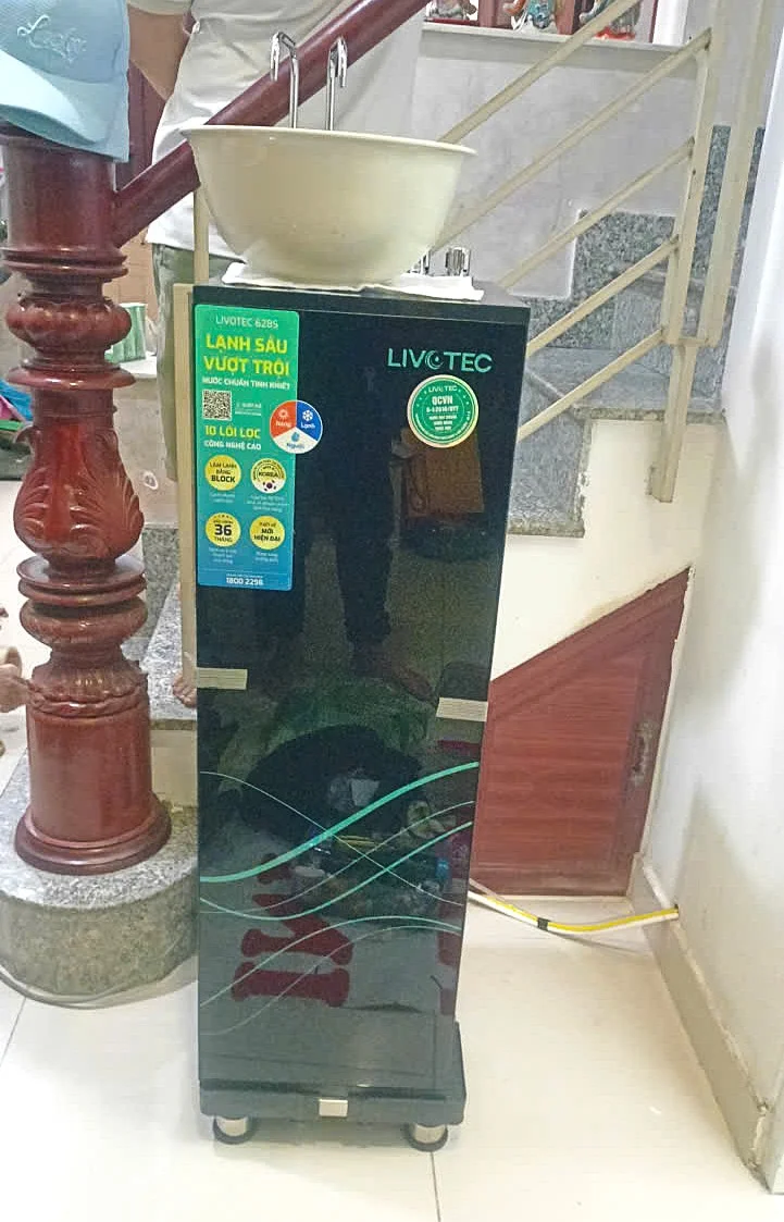 Hình lắp đặt thực tế Livotec 628S