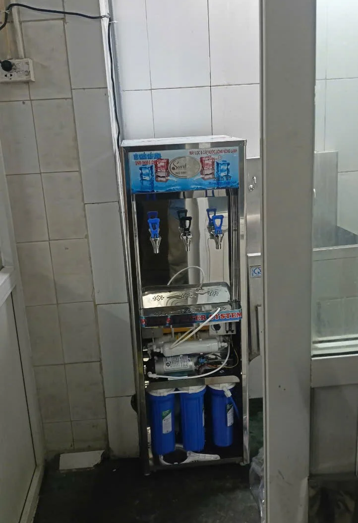 Máy lọc nước nóng lạnh Suntech ST-032RO lắp đặt tại Công ty Liên Doanh Phạm - Assett