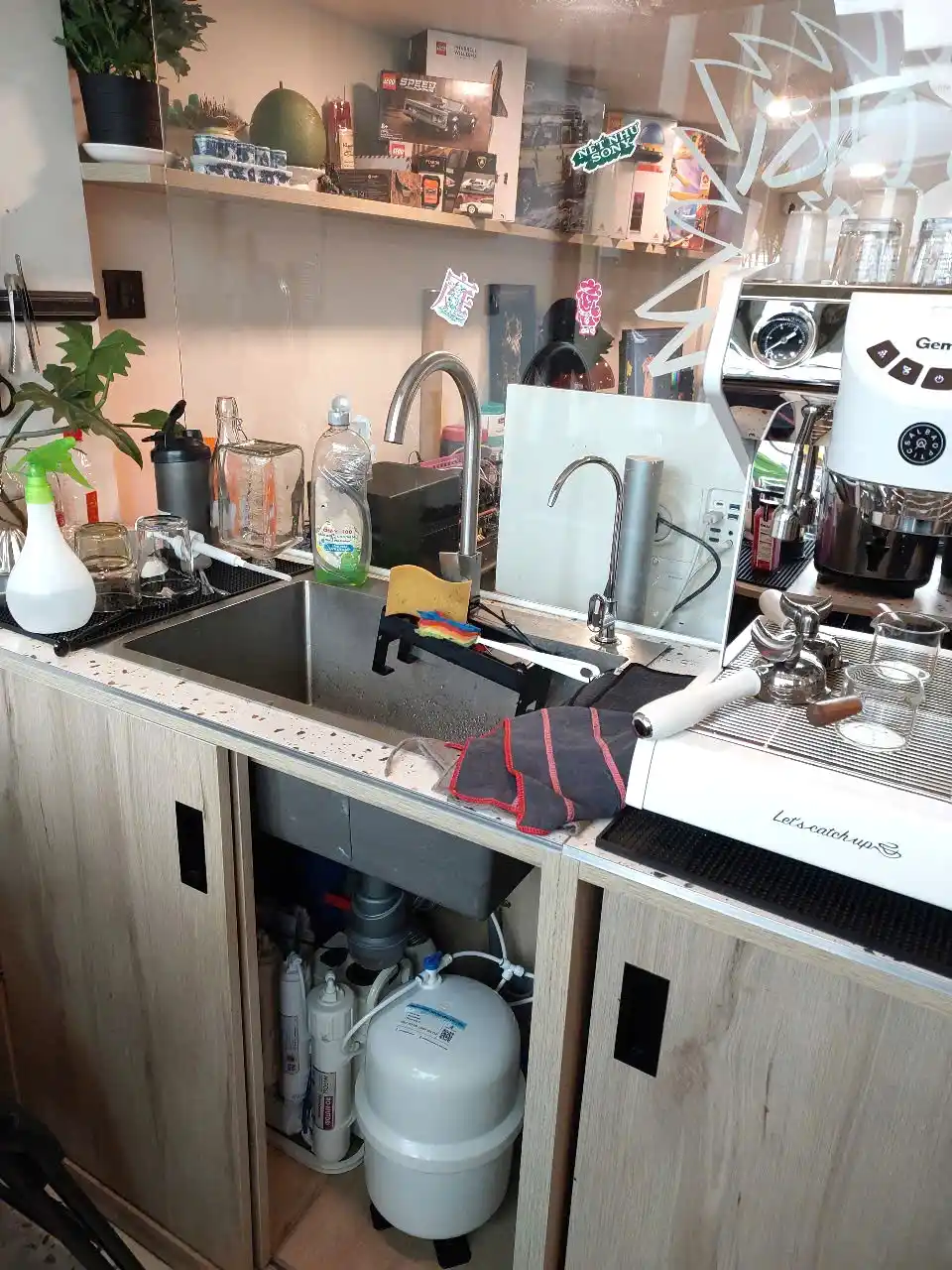 Hình lắp đặt máy lọc nước RO Mutosi MP-U1368