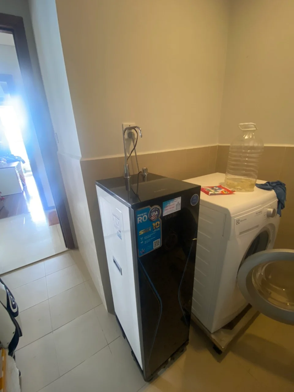 Hình lắp đặt thực tế Karofi KAQ-D36