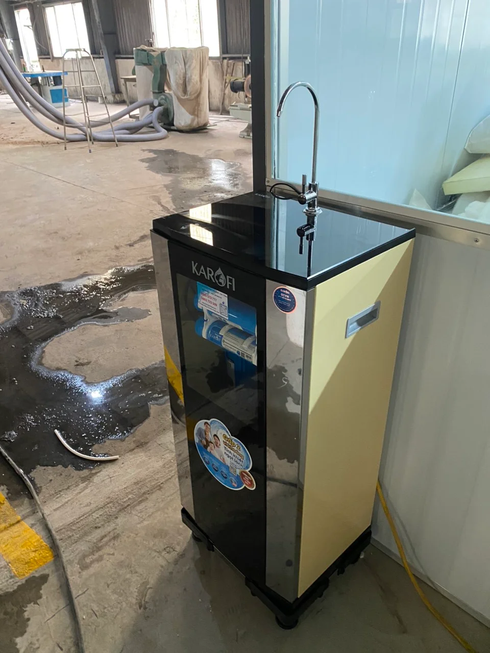 Hình lắp đặt thực tế Karofi ERO80 PRO