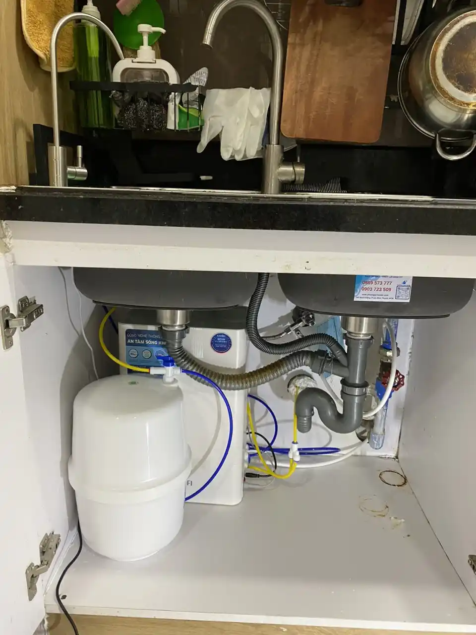 Hình lắp đặt thực tế Karofi KAQ-U98