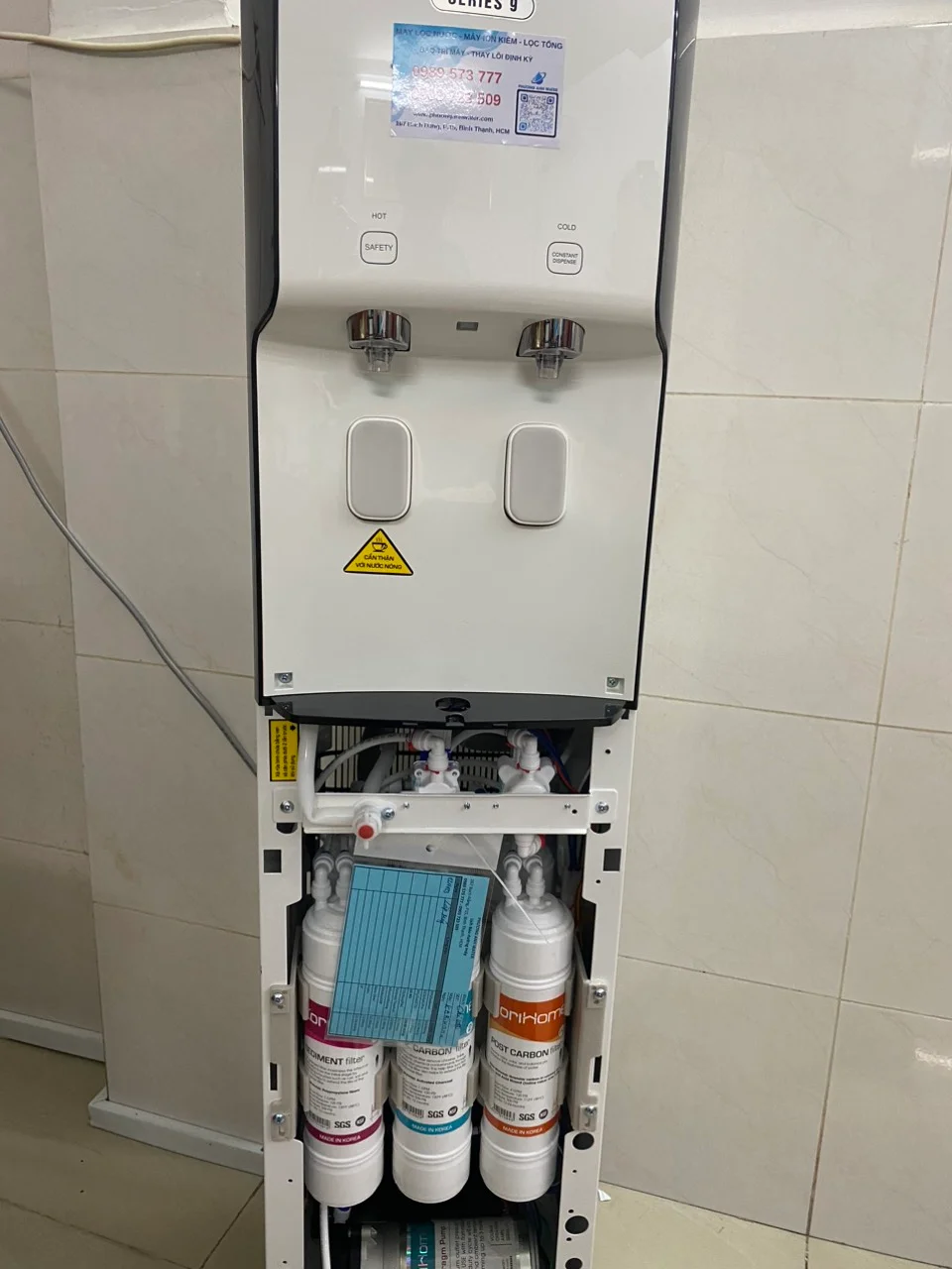 Hình lắp đặt thực tế Korihome WPK-938