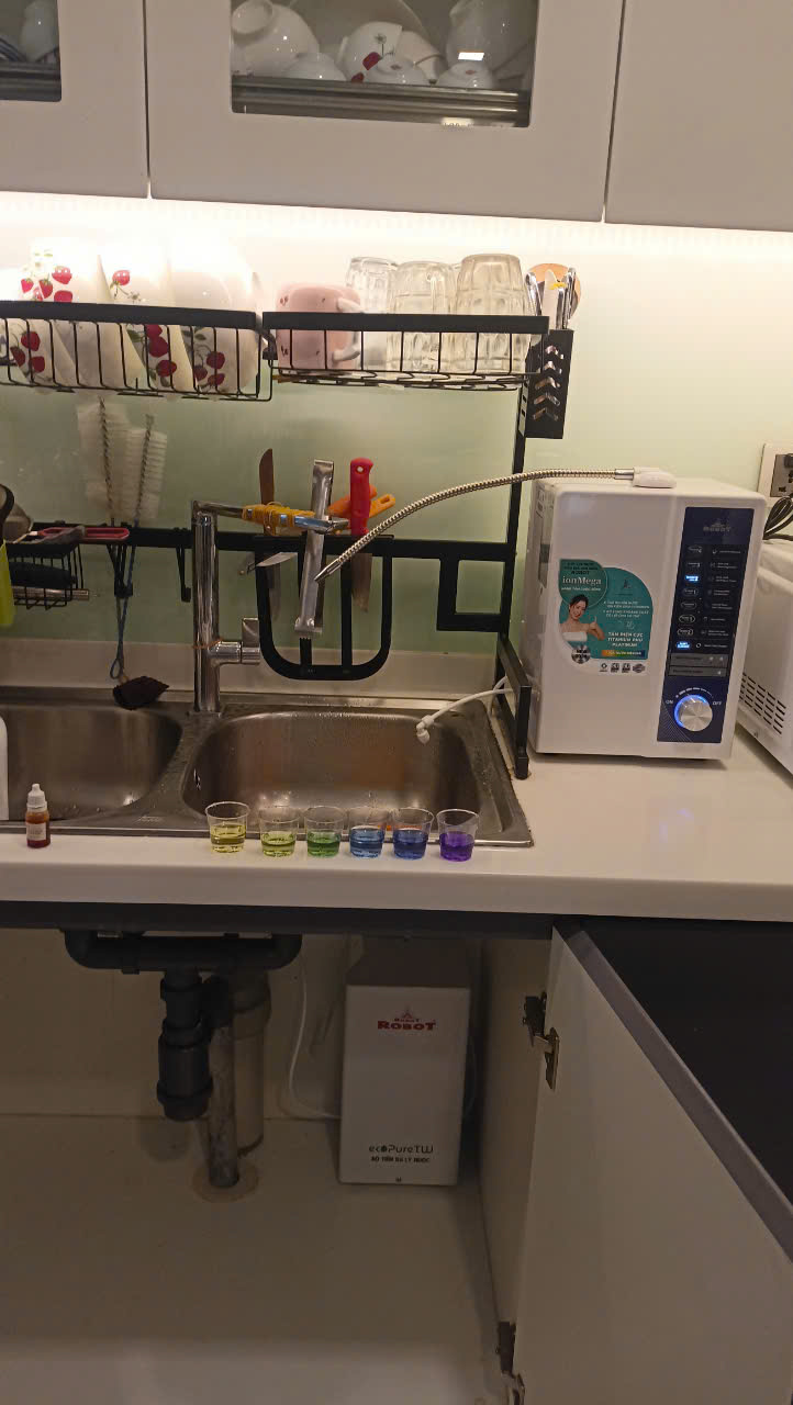 Hình lắp đặt thực tế Robot IONMEGA 37