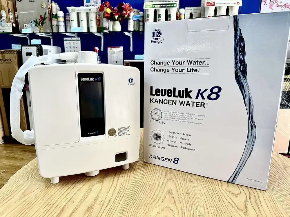 Hình ảnh thực tế máy Kangen K8
