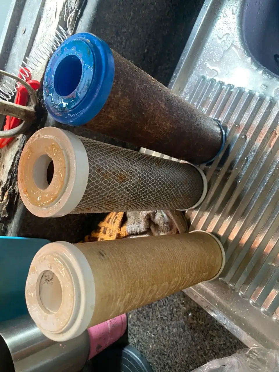 Lõi lọc dơ cần thay sớm