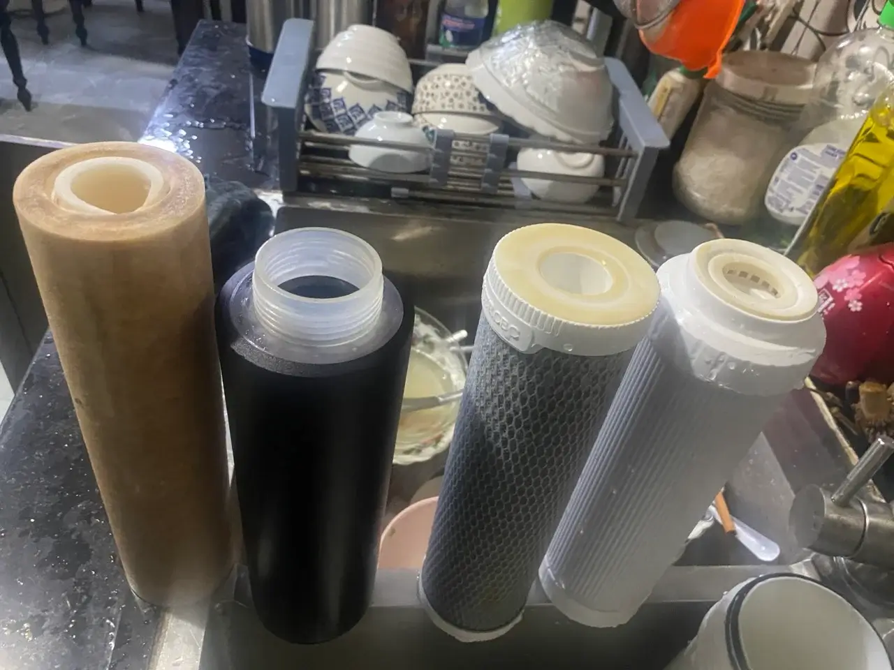 Lõi lọc dơ cần thay sớm