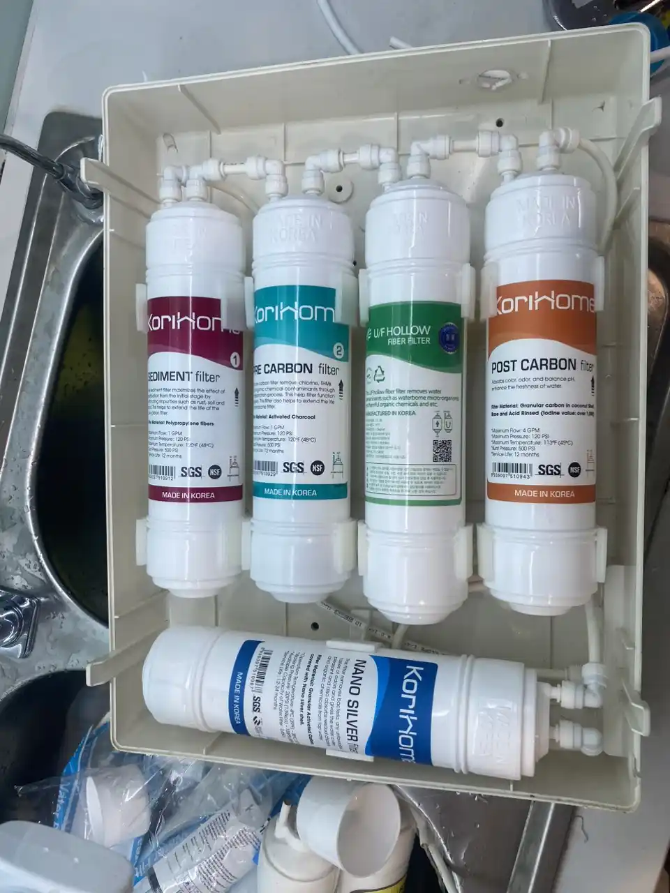 Hình thay lõi Korihome