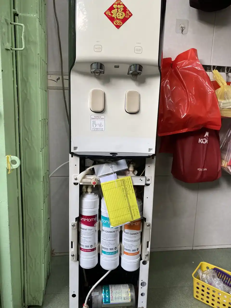 Hình thay lõi Korihome