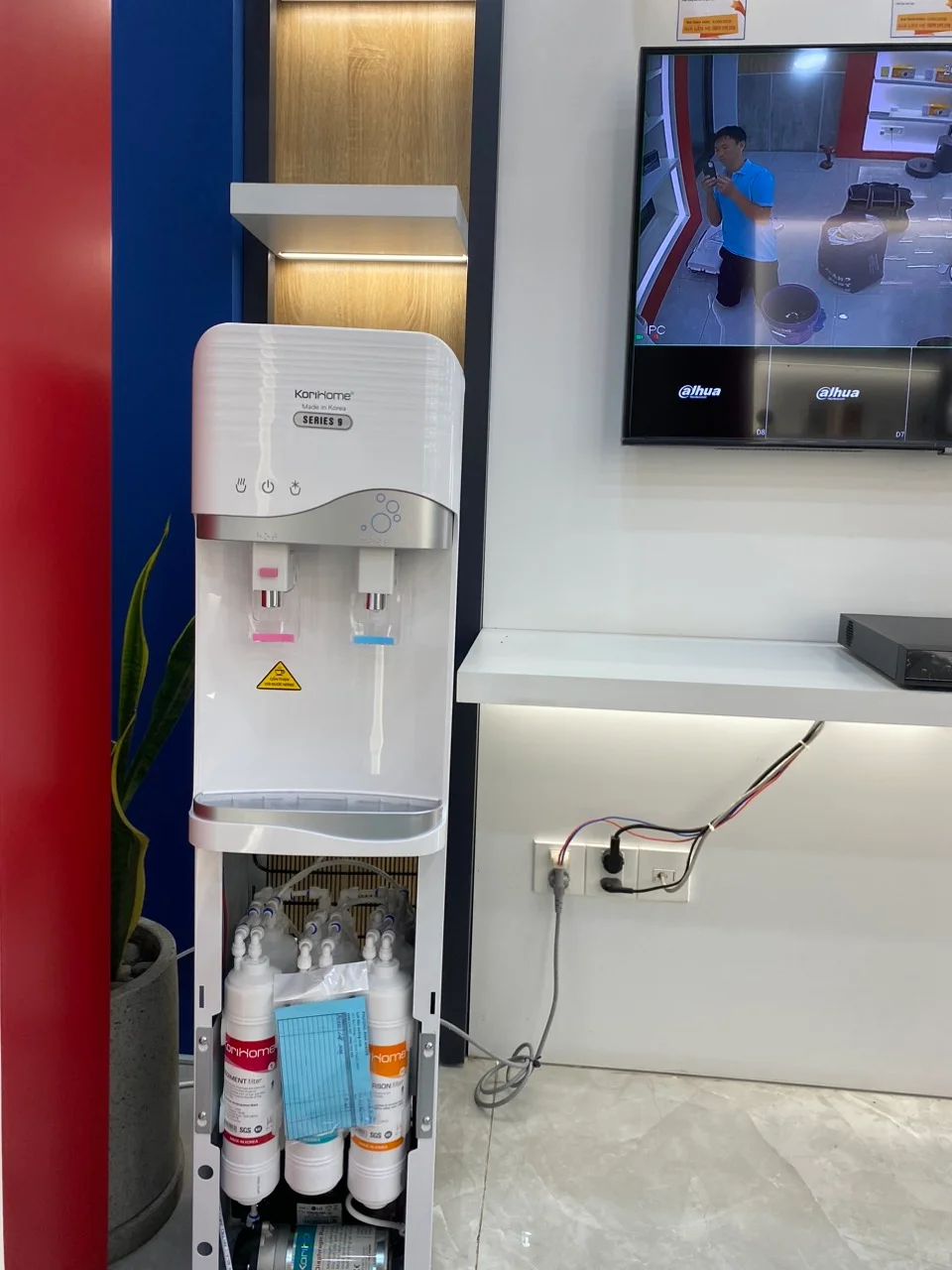 Hình lắp đặt thực tế Korihome WPK-910