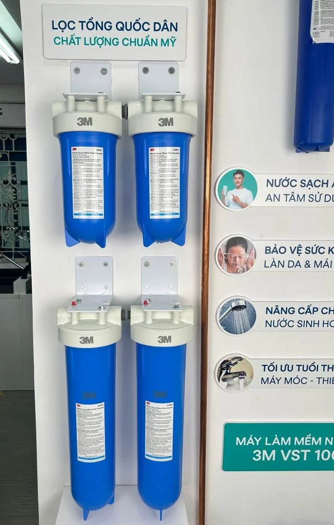 Hình thực tế lọc tổng đầu nguồn cao cấp AP802B-817