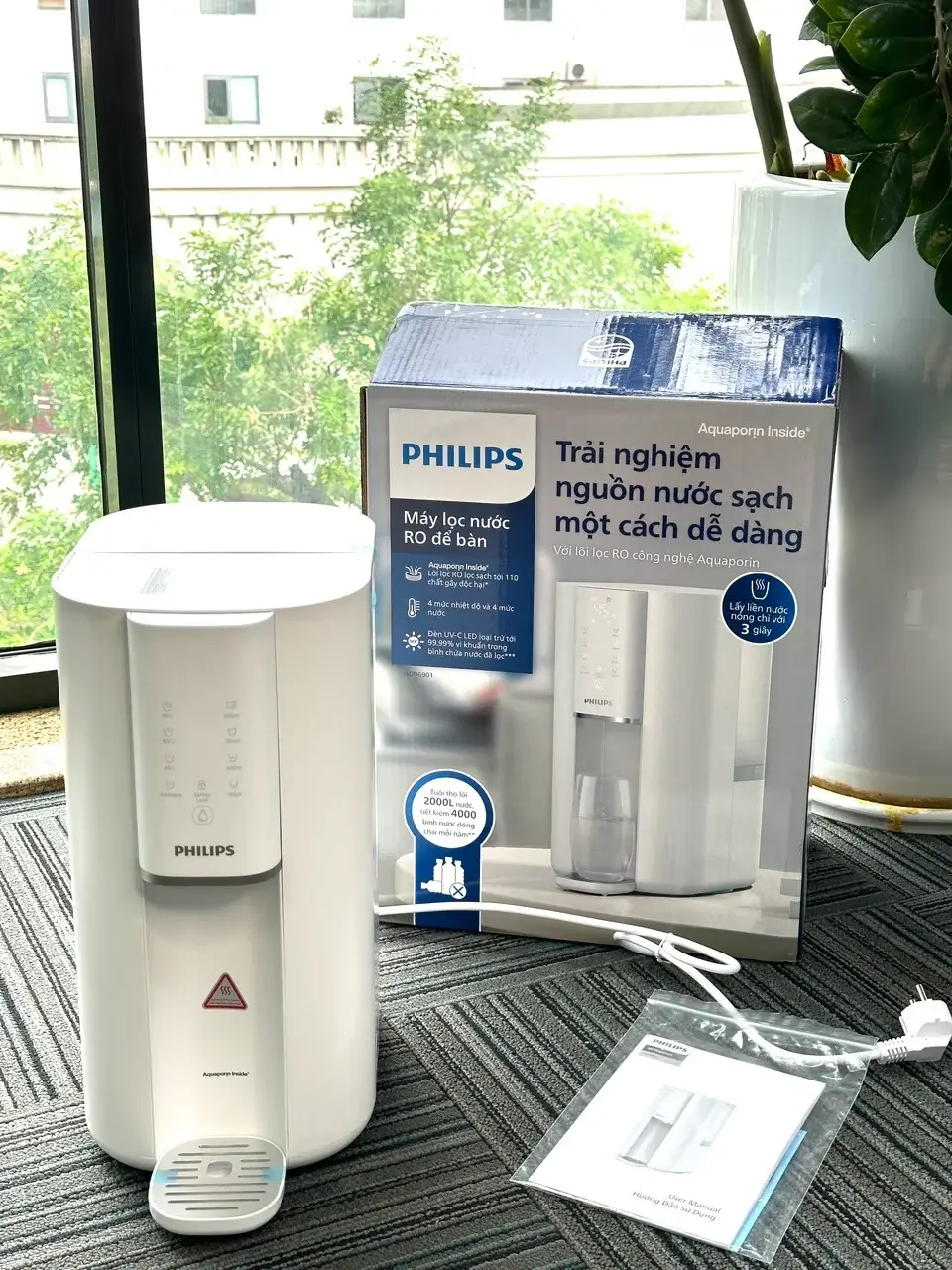 Hình ảnh thực tế máy lọc nước Philips ADD6901