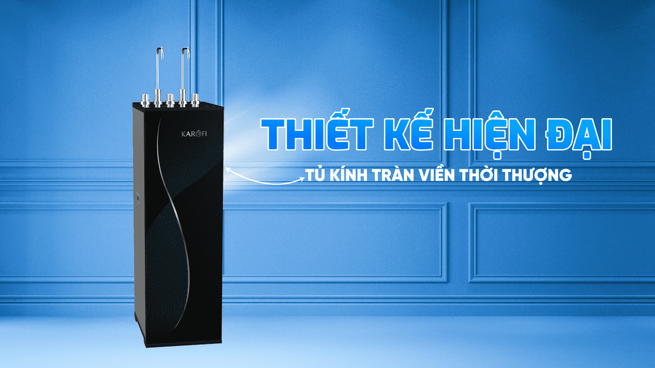 Karofi D69 với thiết kế tràn viền hiện đại