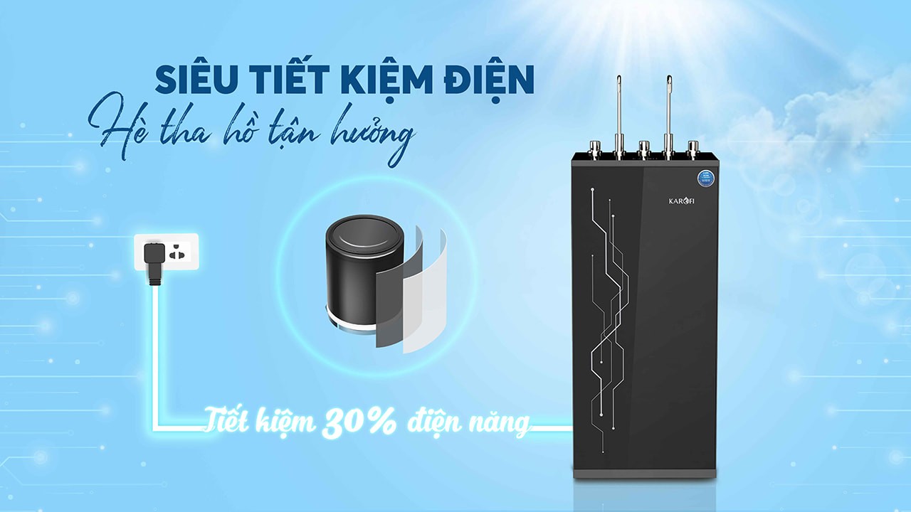 Công nghệ bảo vệ nhiệt đa lớp, Karofi I55 giúp tiết kiệm điện năng lên đến 30%