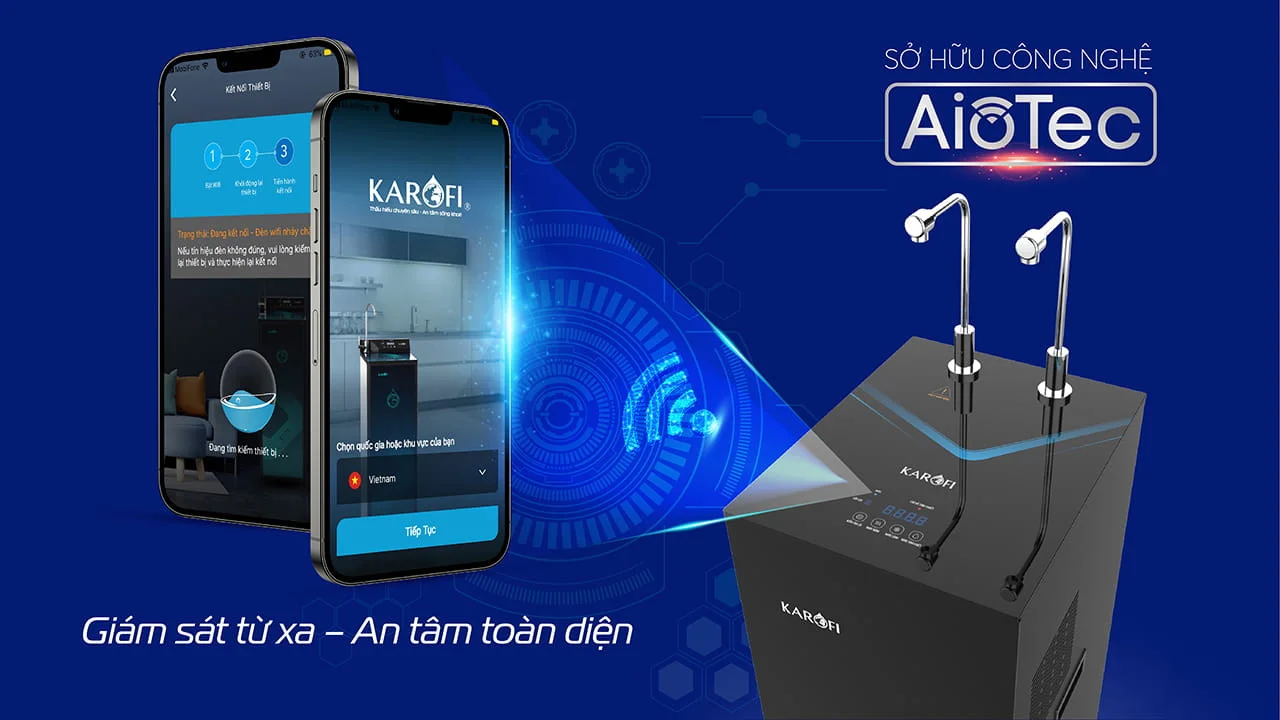 Công nghệ AIOTEC - giám sát từ điện thoại