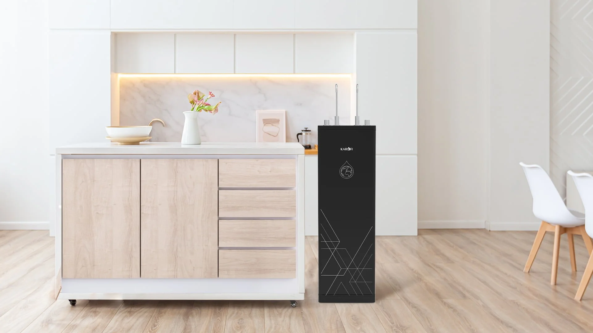 Thiết kế tủ đứng sang trọng