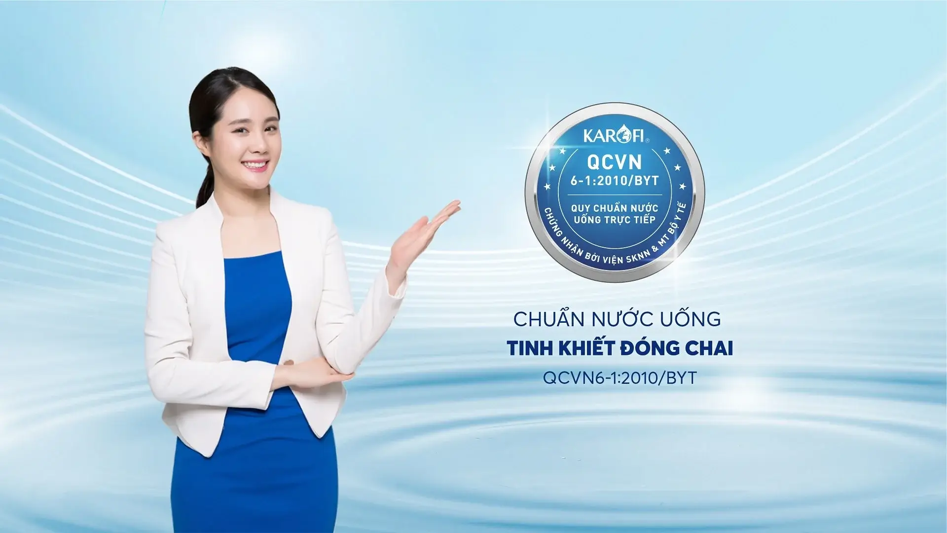 Nước sau lọc đạt chuẩn nước tinh khiết