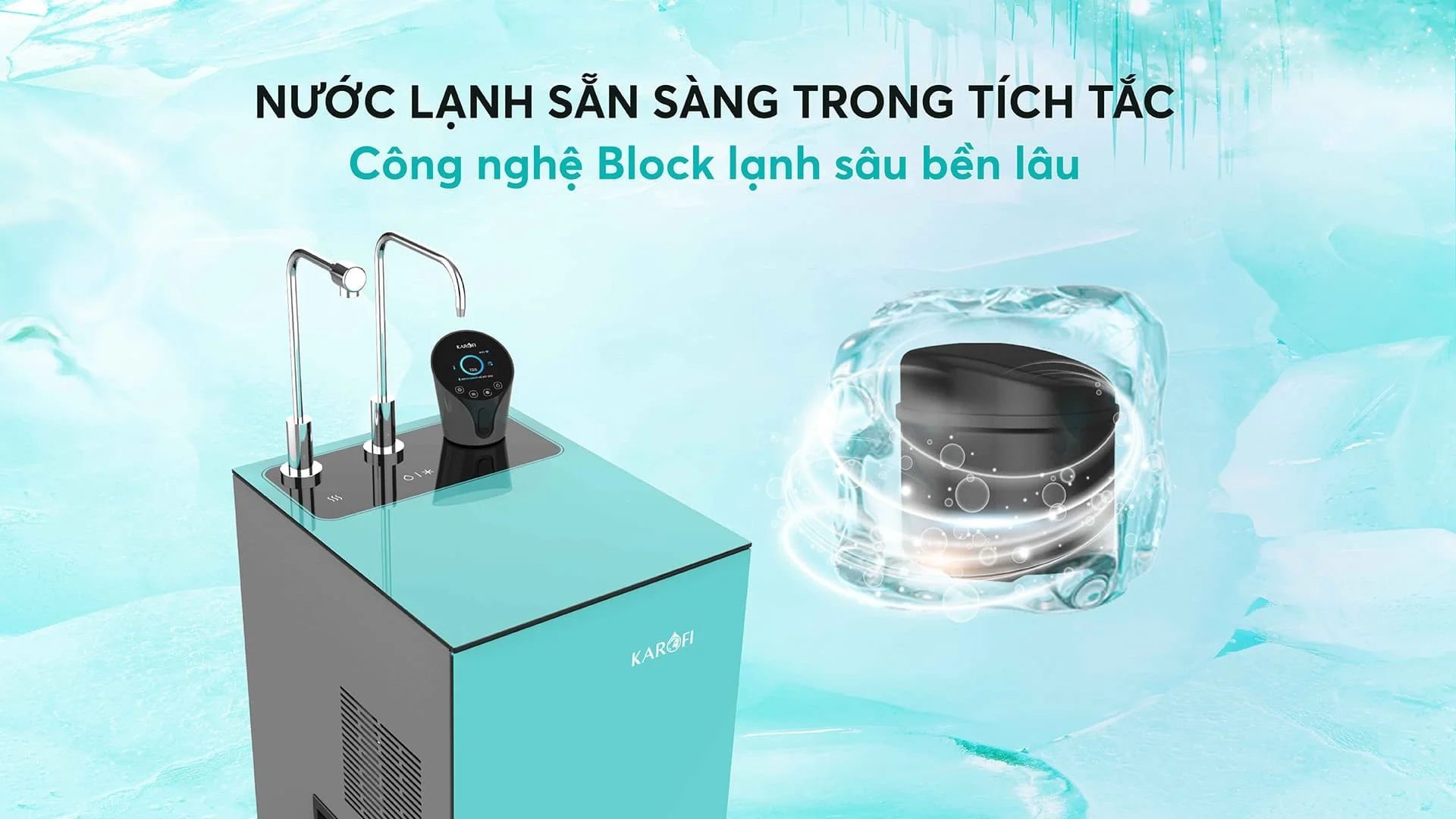Công nghệ làm lạnh sâu bằng Block