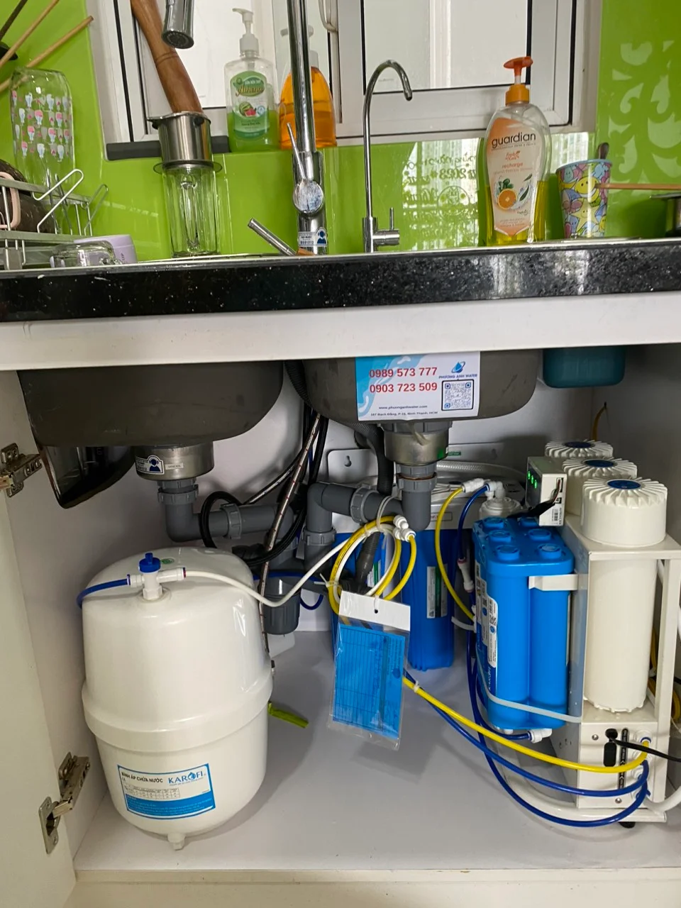 Hình lắp đặt thực tế Karofi KAQ-U95