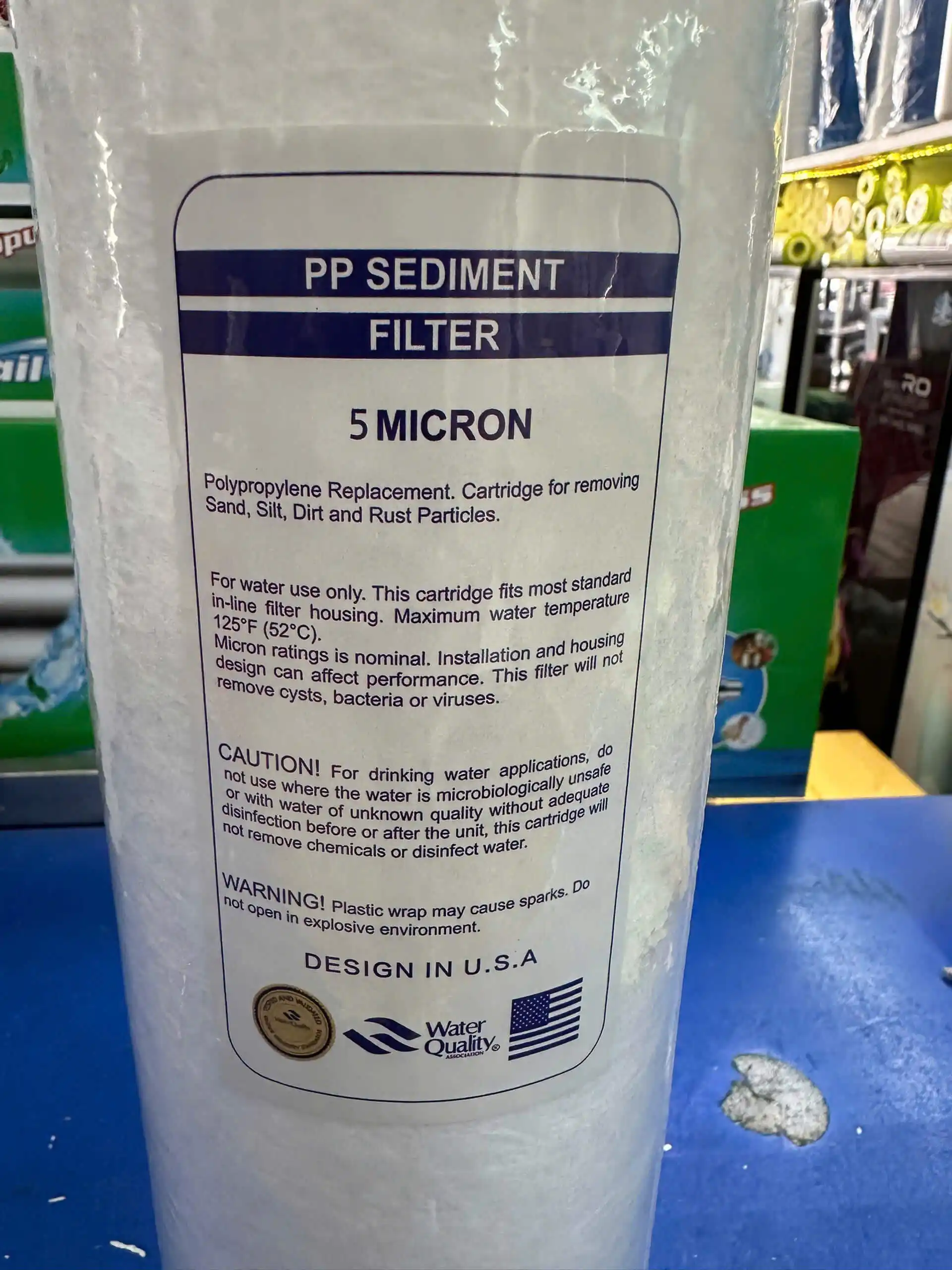 Lõi PP béo Bigblue Việt Nam 20 inch 5 micron