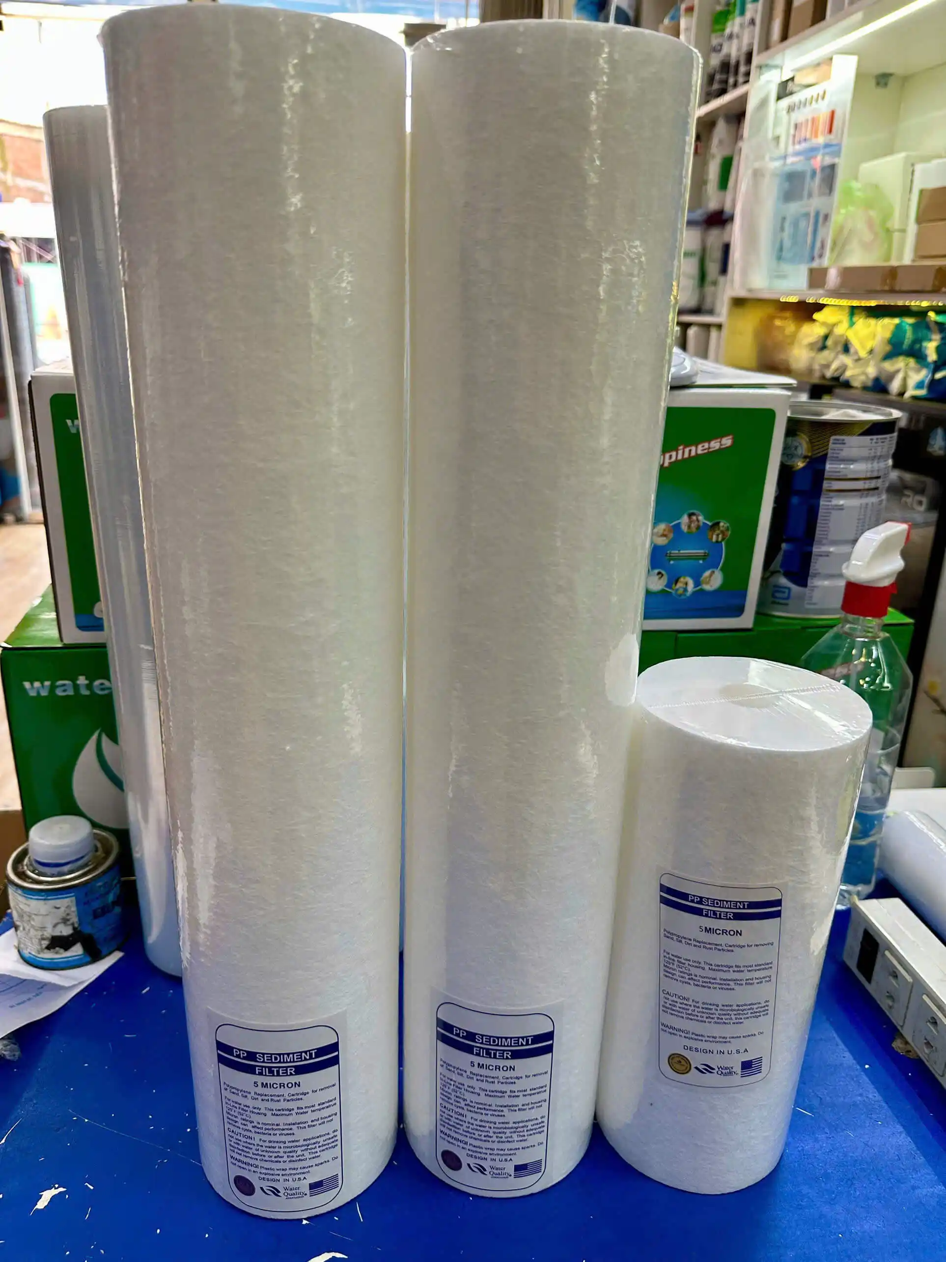 Lõi PP béo Bigblue Việt Nam 20 inch 5 micron