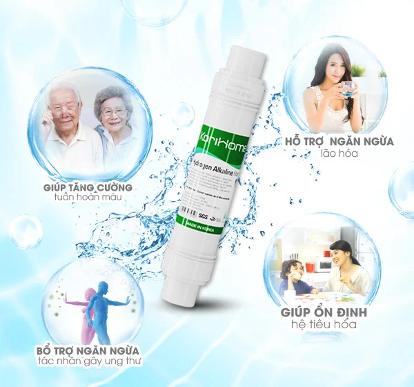 Bổ sung lõi Hydrogen Alkaline