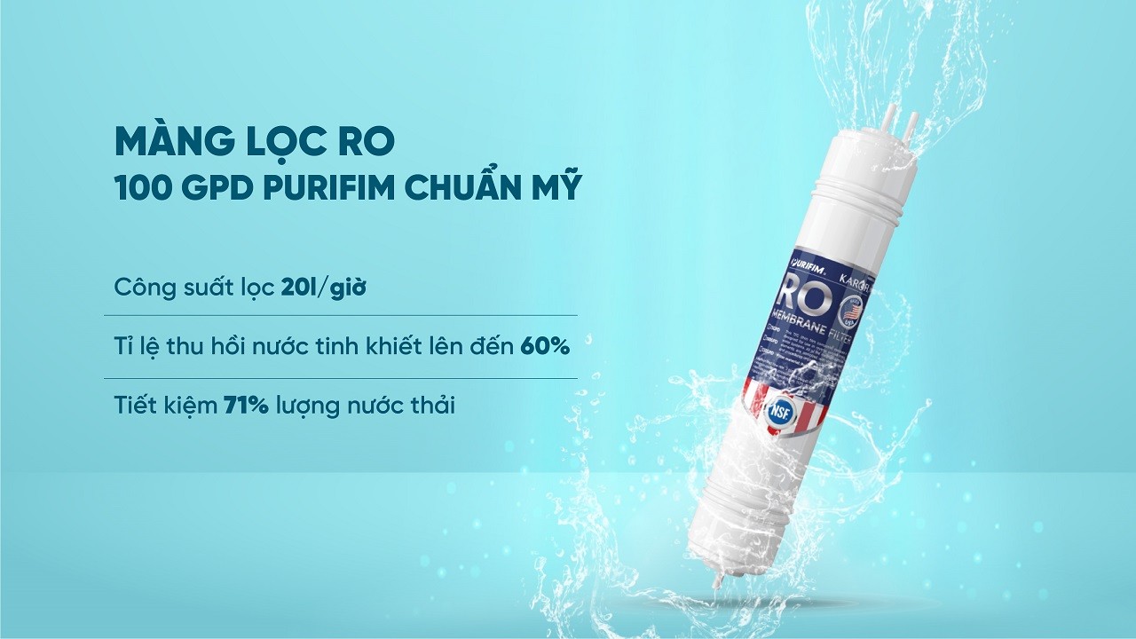 Màng RO Purifim nối nhanh của Mỹ