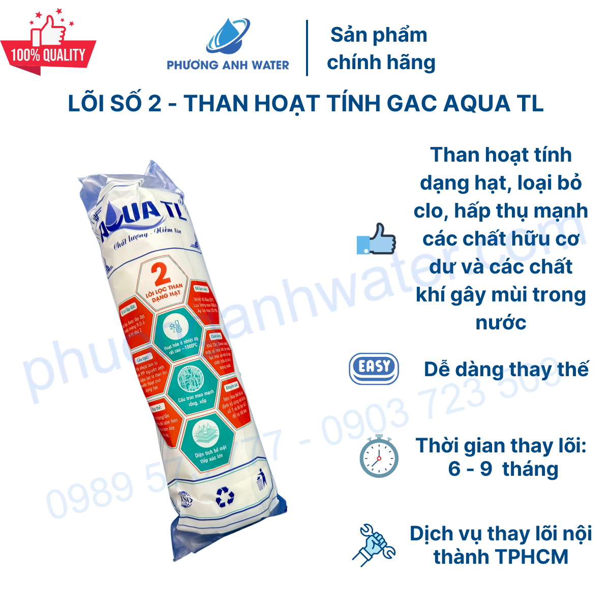 Lõi lọc số 2 - GAC Aqua TL