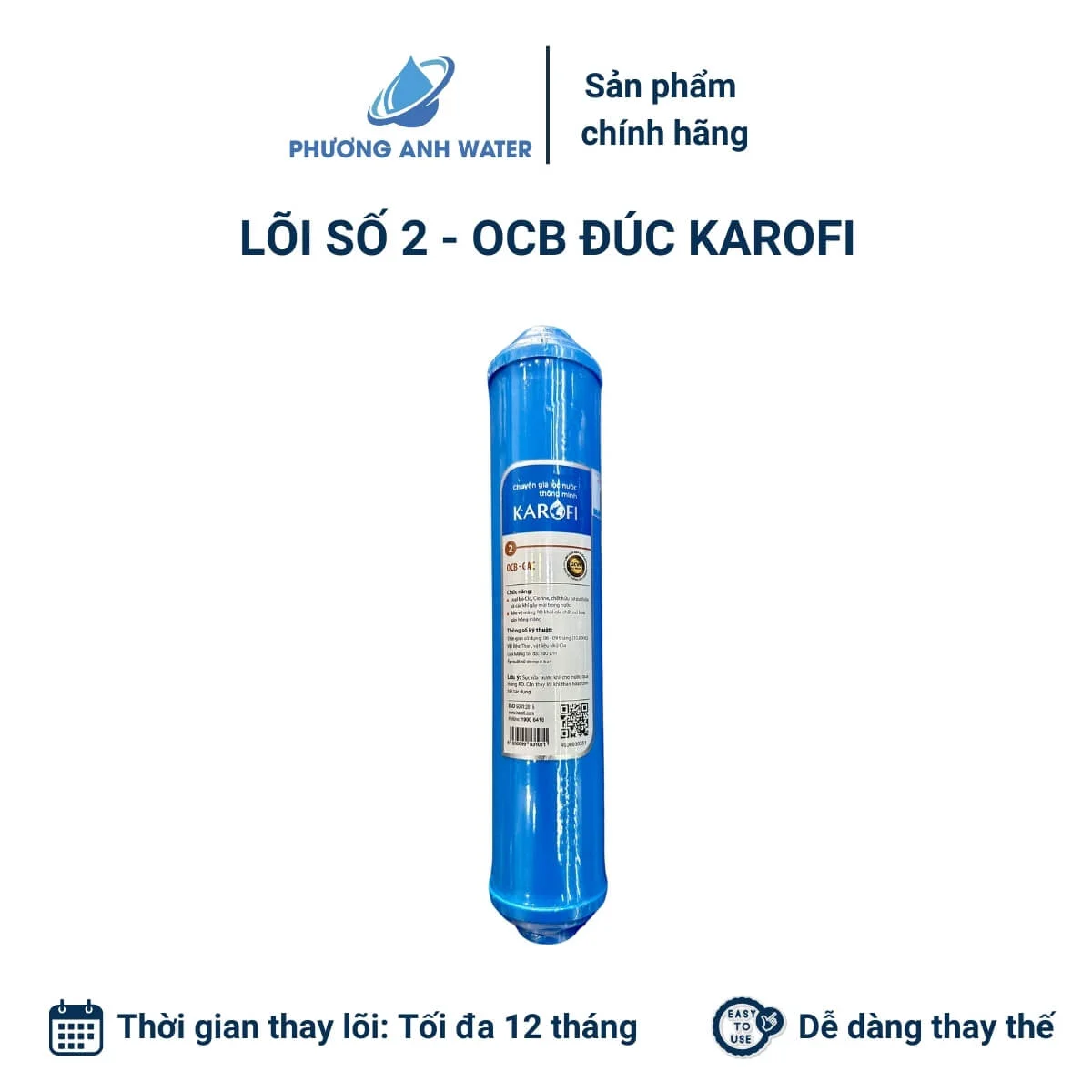 Lõi số 2 dạng đúc - OCB-GAC