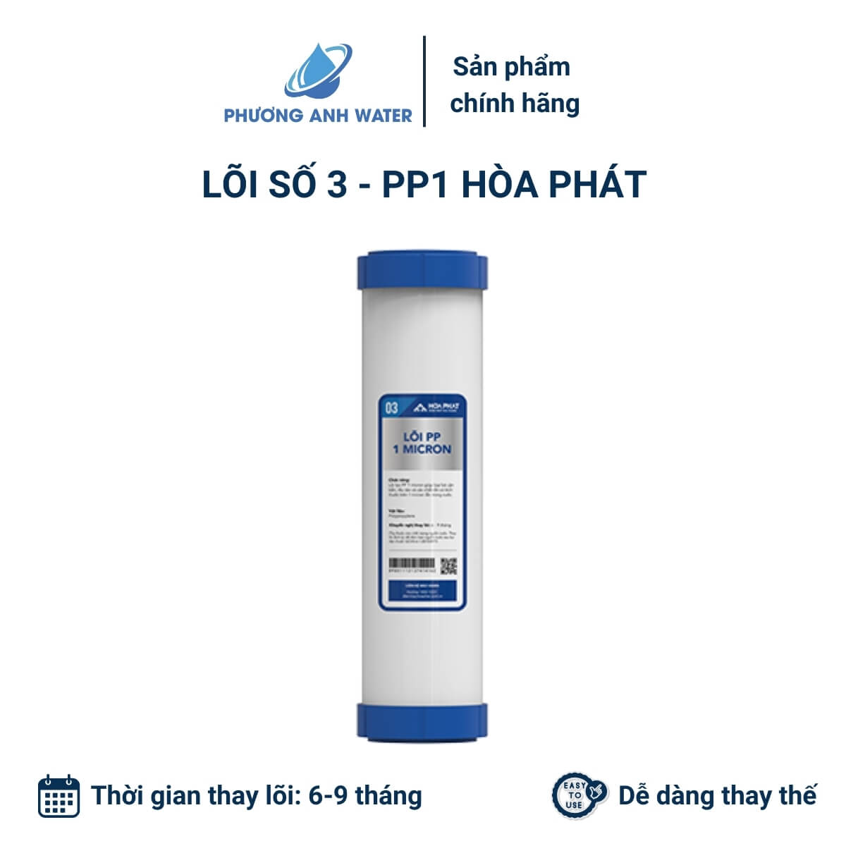 Lõi số 3 - PP1 Hòa Phát