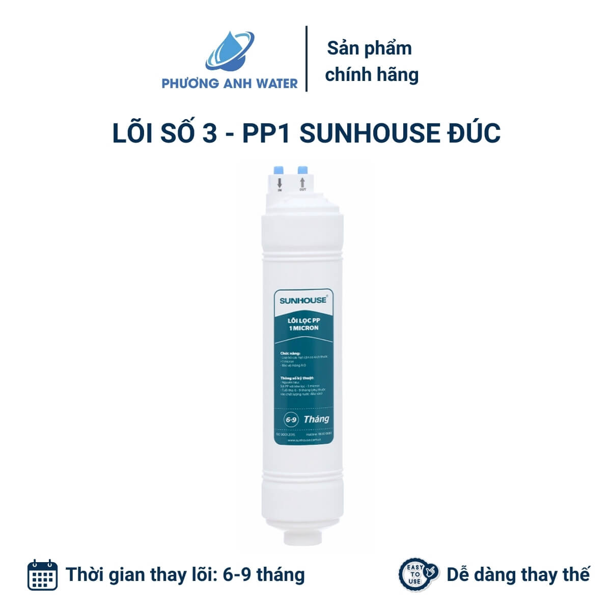 Lõi số 3 - PP1 Sunhouse đúc