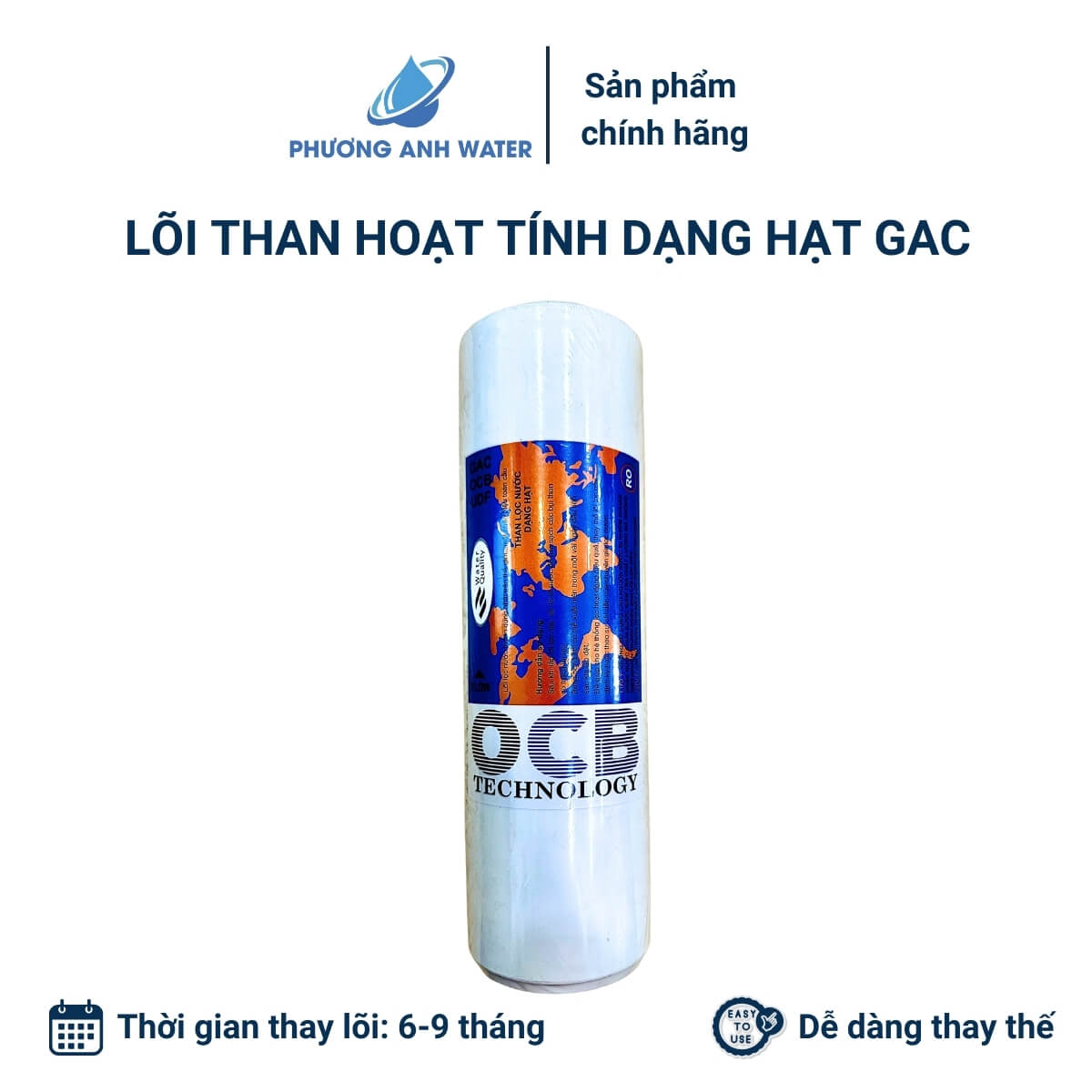 Lõi 2 - Than hoạt tính dạng hạt