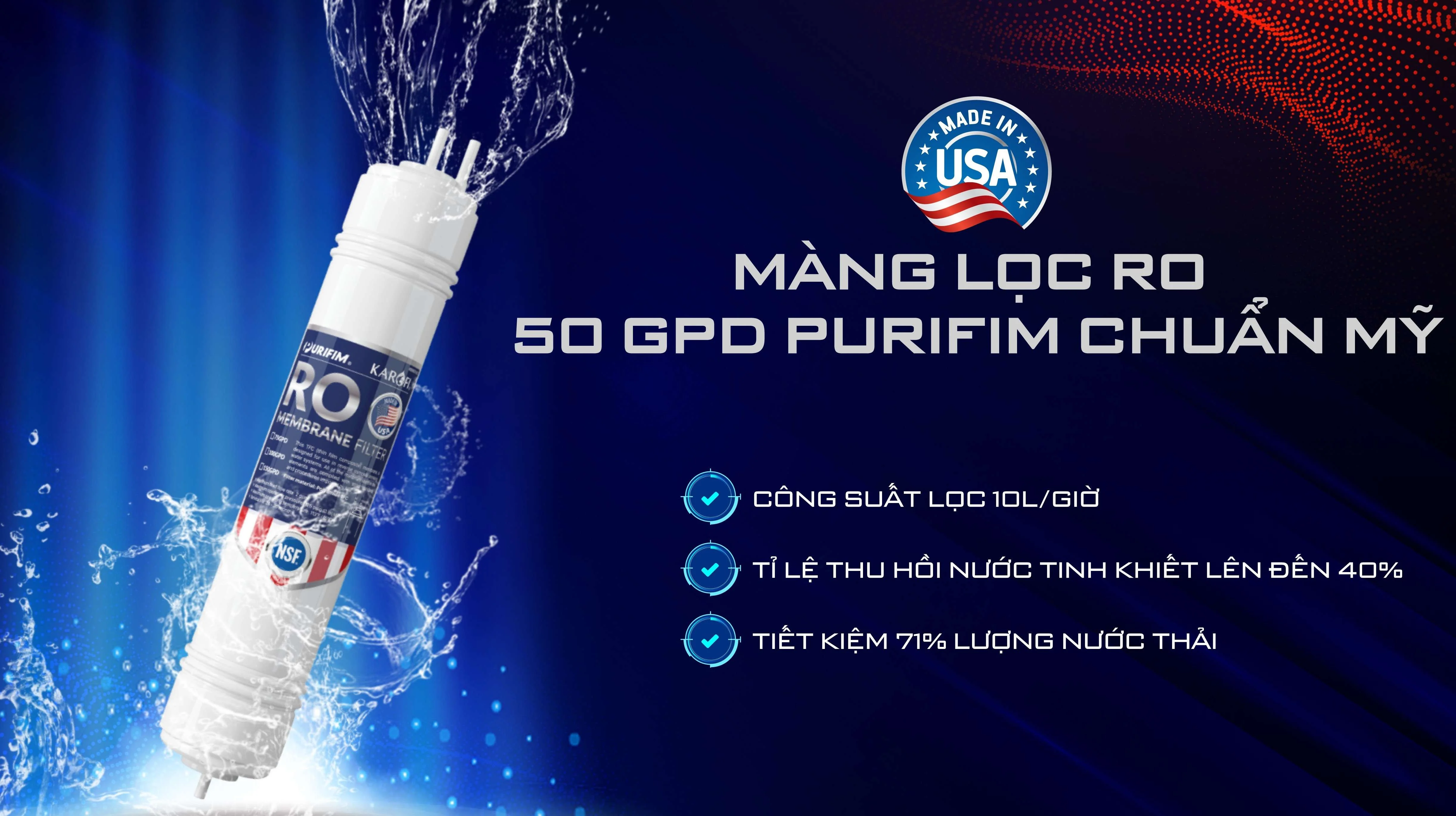 Màng RO Purifim Mỹ