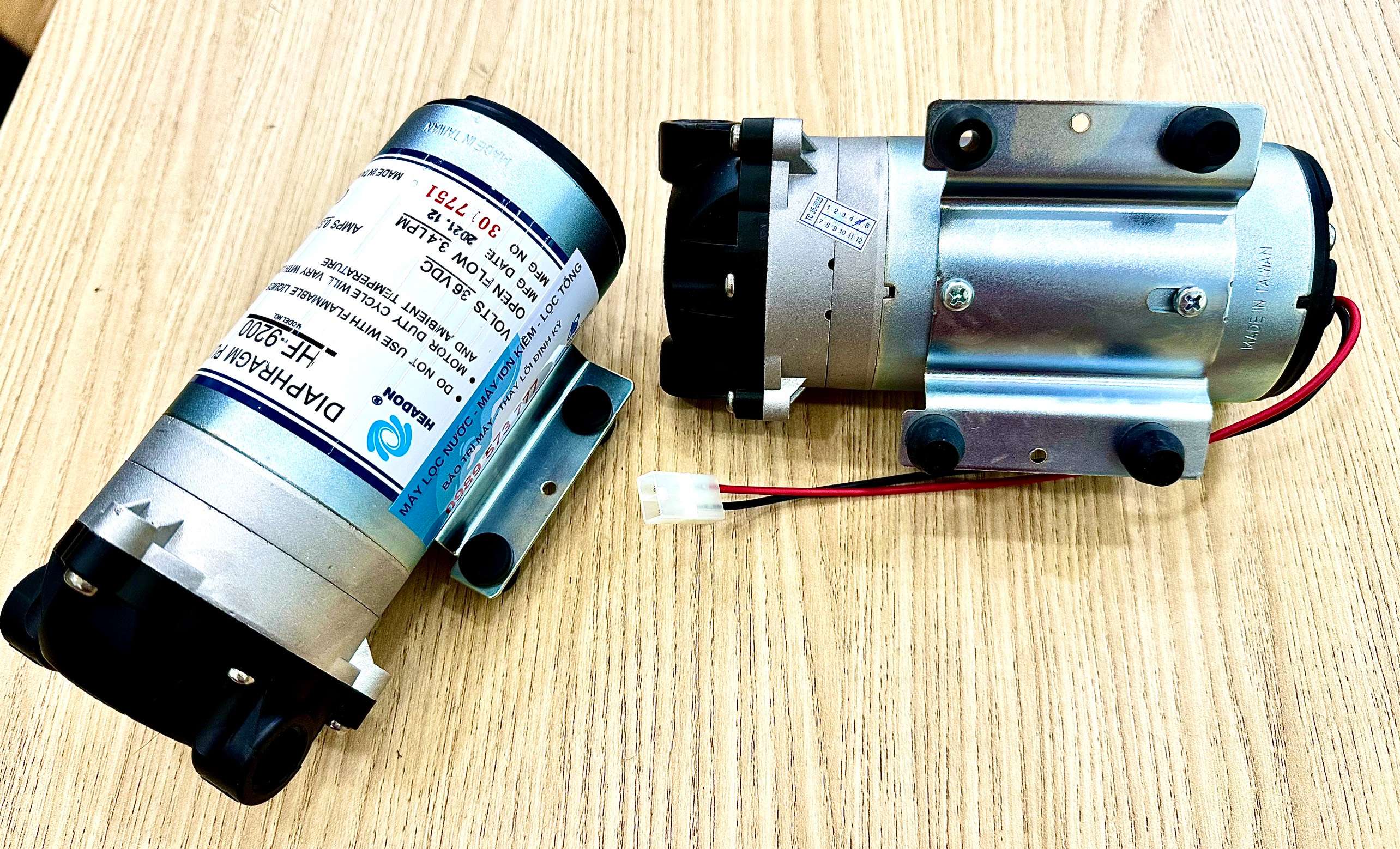 Bơm tăng áp HEADON Đài Loan HF-9200 36V cho máy lọc nước bán công nghiệp