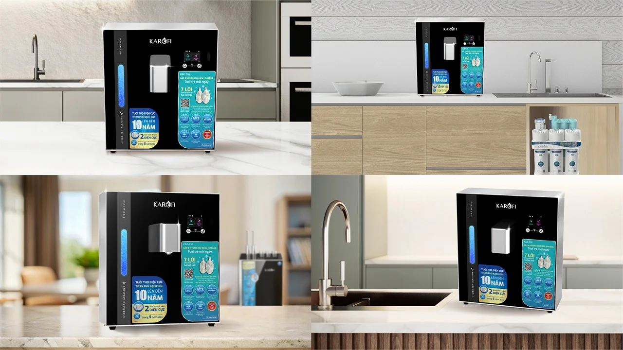 Thiết kế để bàn nhỏ gọn