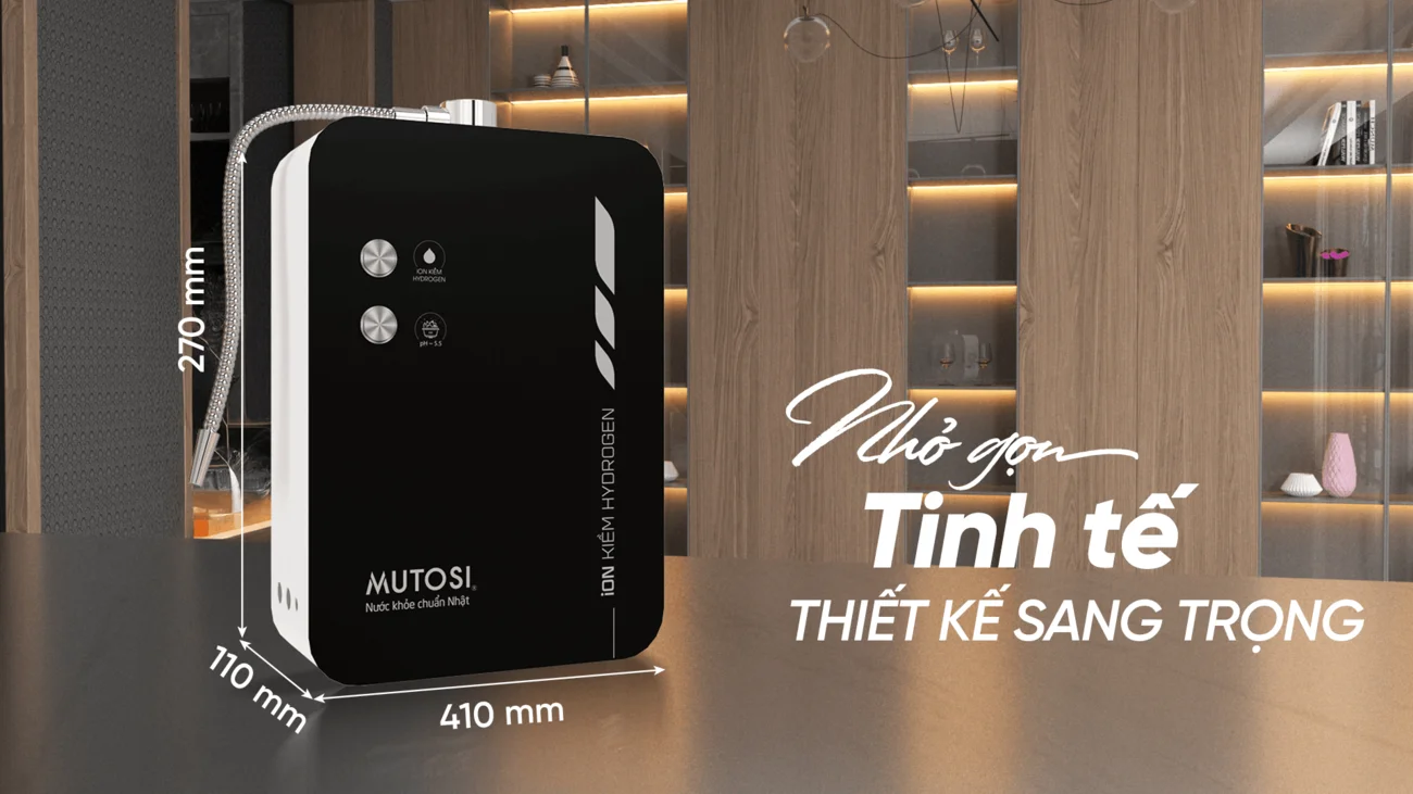 Tính năng nổi bật của máy chuyển đổi ION Kiềm Hydrogen Mutosi MD-T168