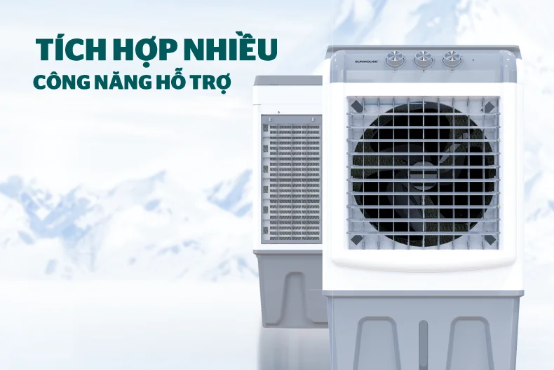 Công suất làm mát lớn - tiết kiệm điện hiệu quả