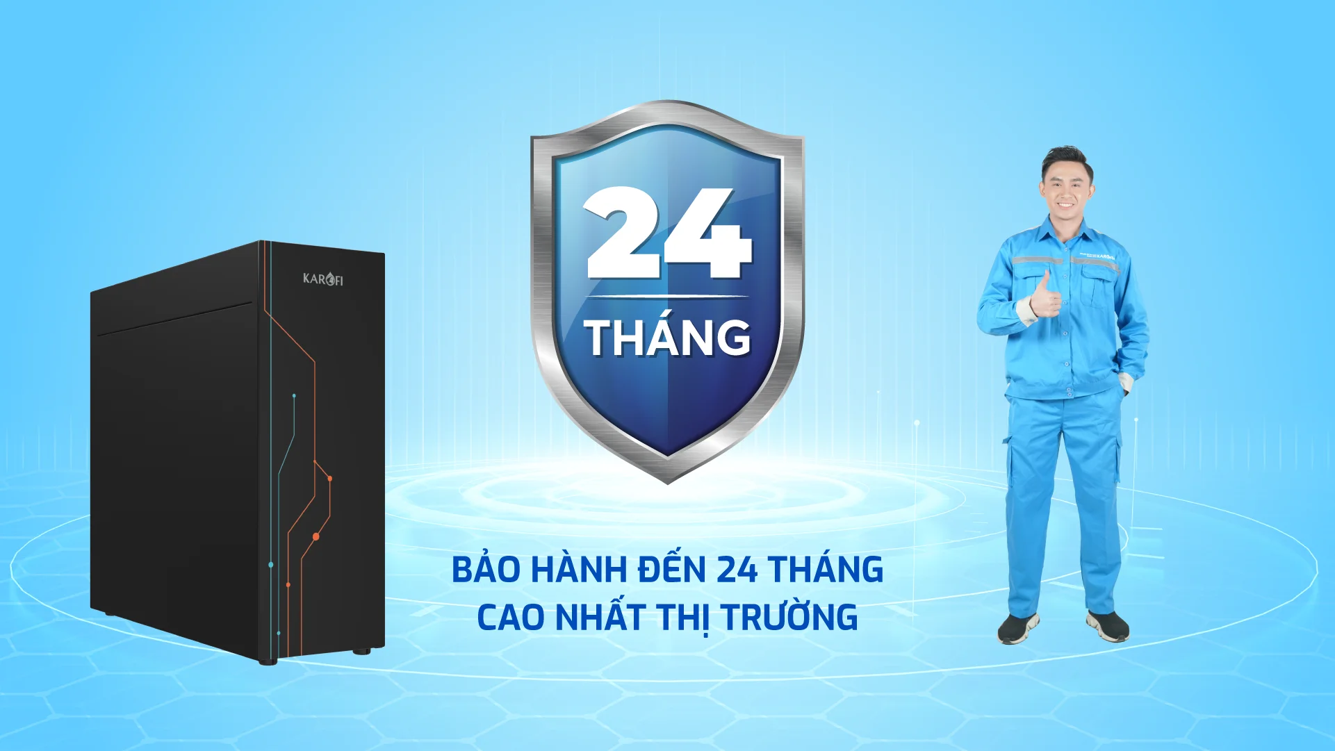 Bảo hành điện tử 24 tháng