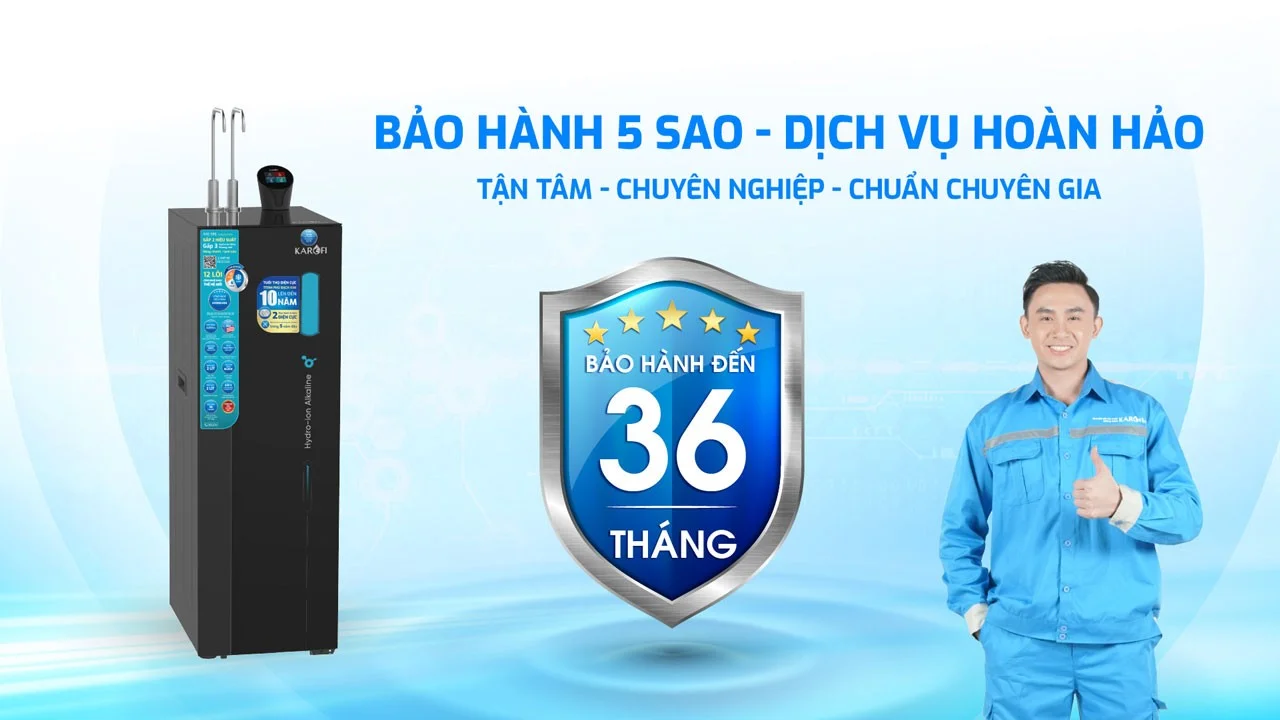 Bảo hành lên đến 36 tháng