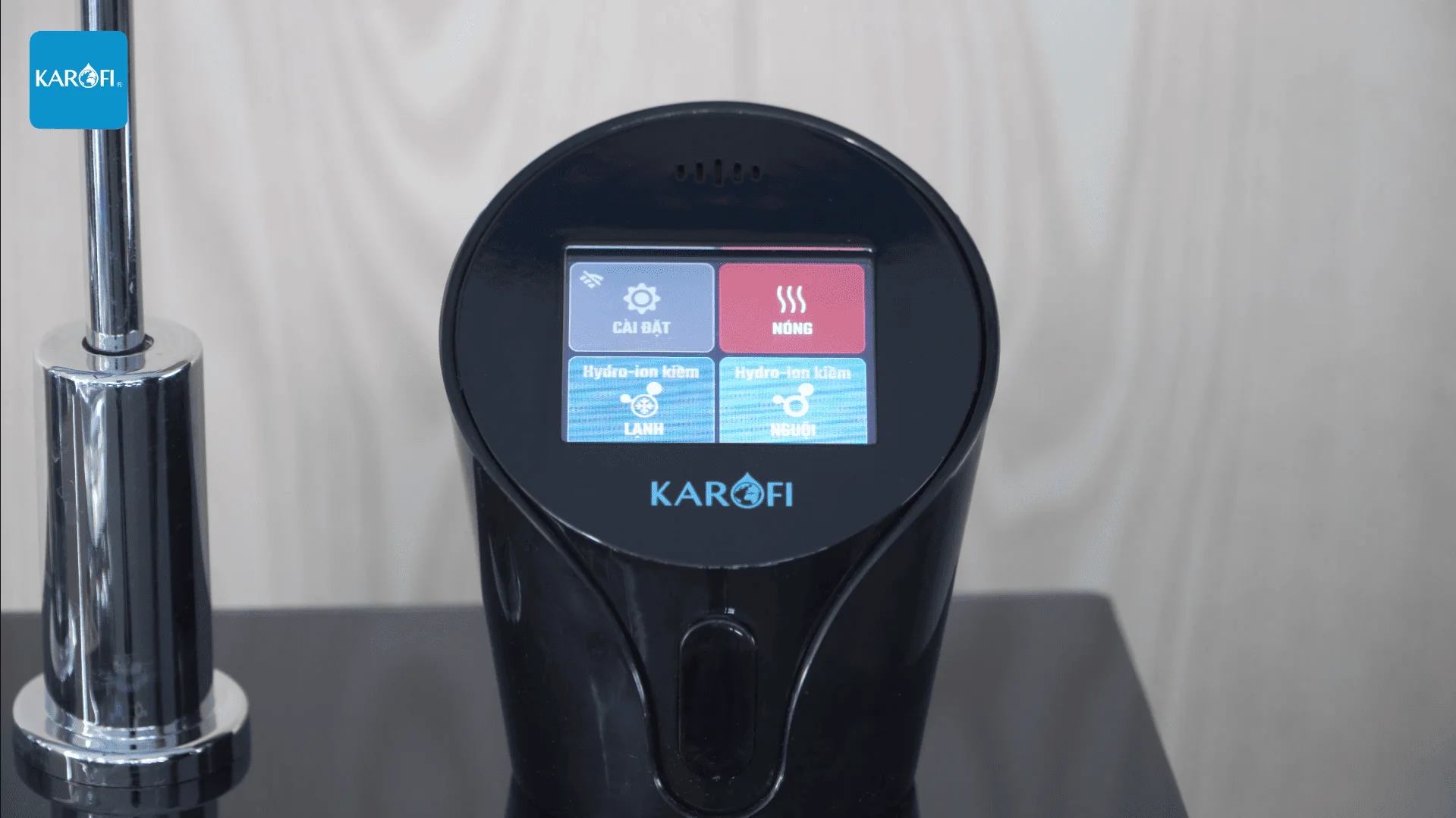 Dễ dàng lựa chọn chế độ nước mong muốn