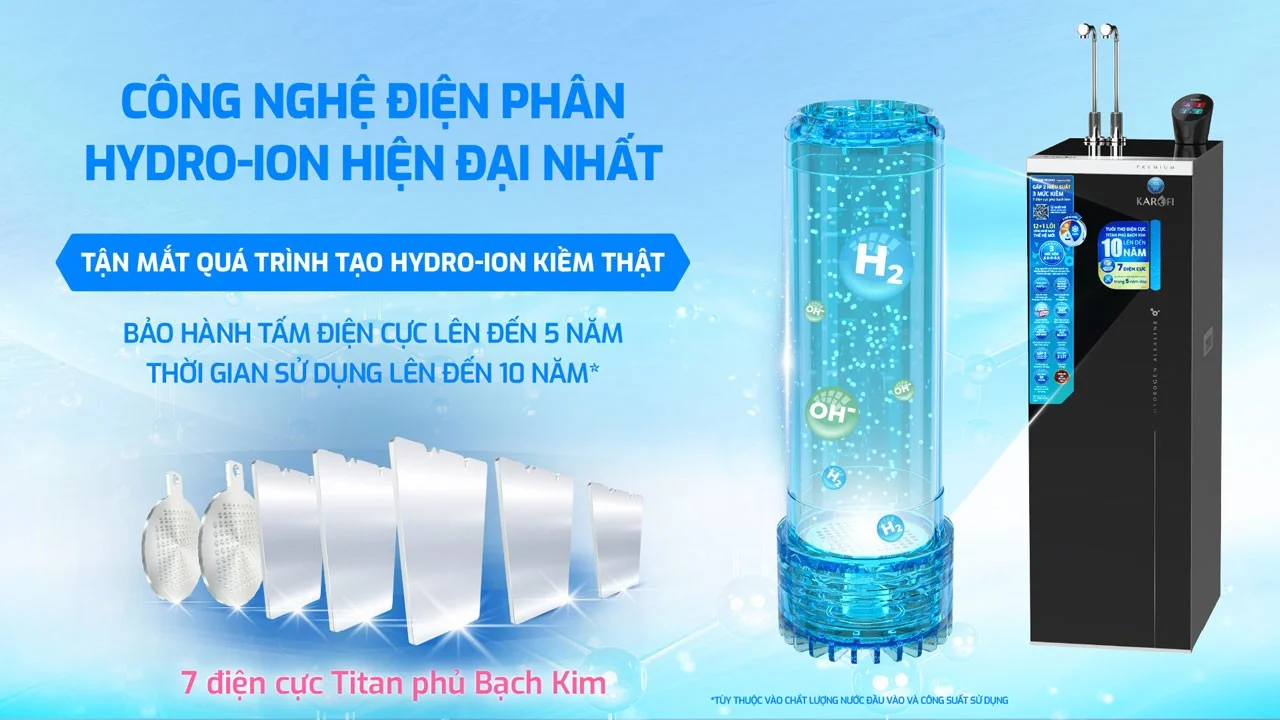 Tấm điện cực thế hệ mới