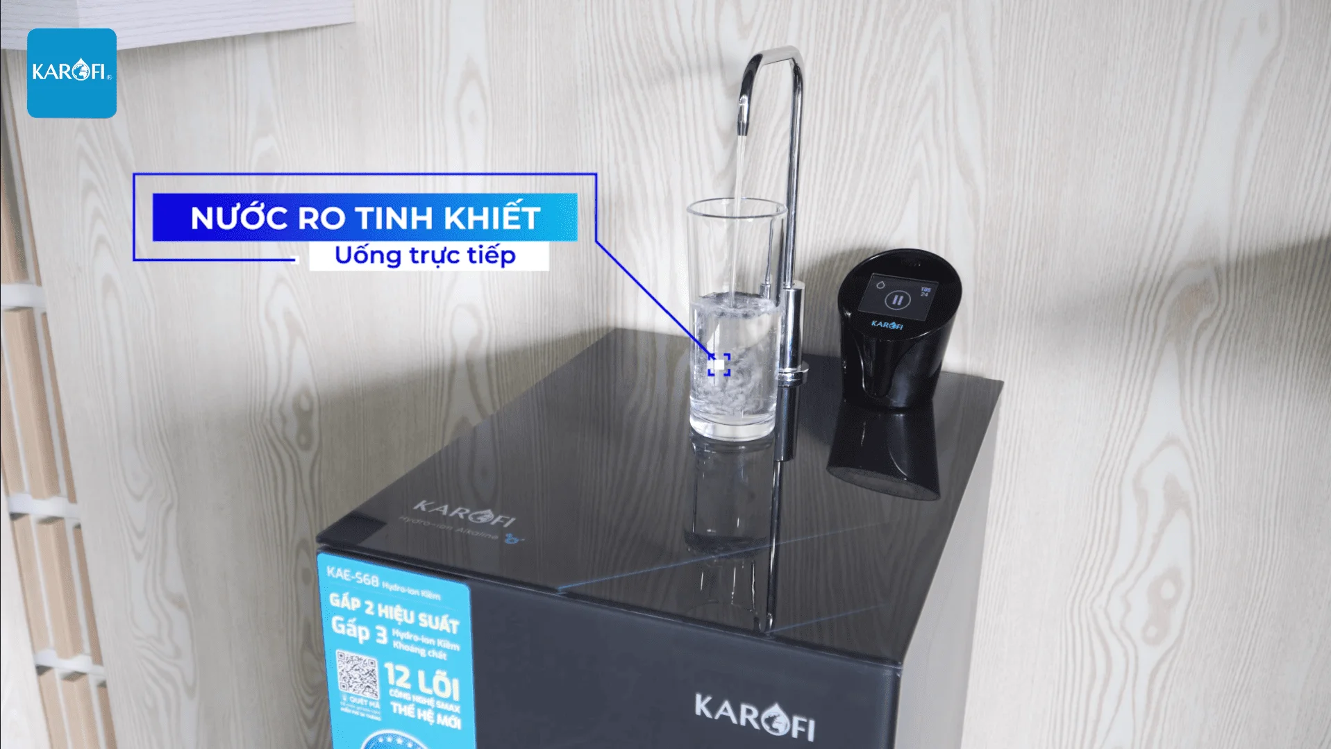 Nước RO tinh khiết dùng để uống trực tiếp