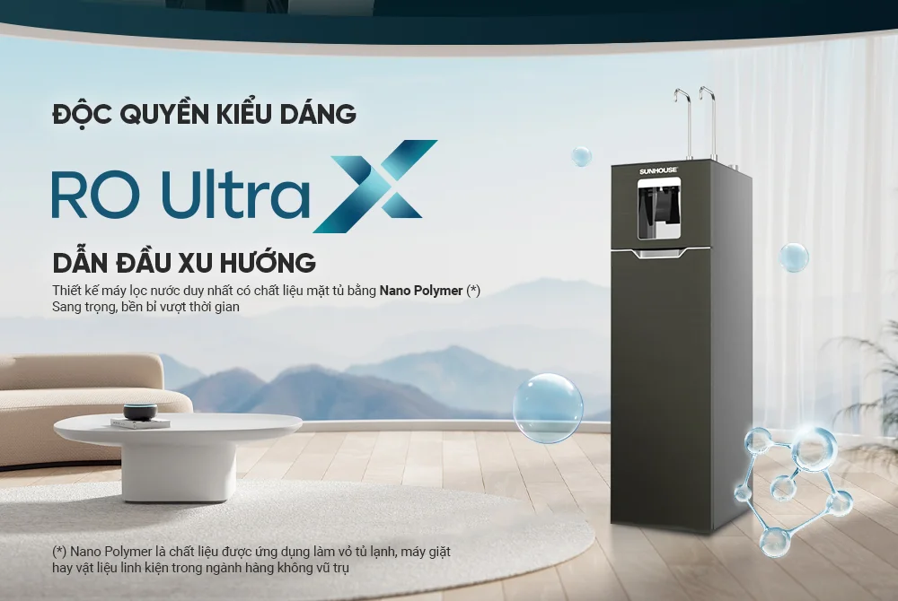 Sunhouse UltraX SHA76668SH với thiết kế slim nhỏ gọn hiện đại sang trọng