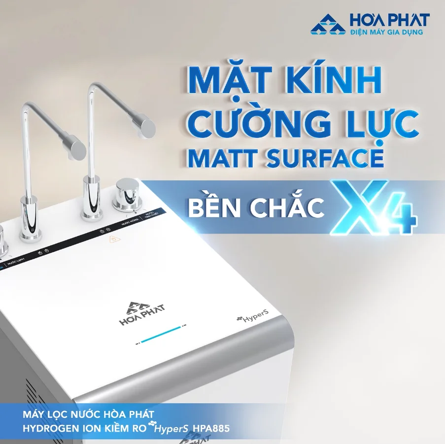 Mặt kính cường lực bền chắc x4