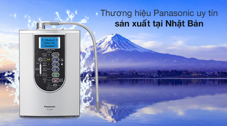 Giới thiệu về máy lọc nước ION Kiềm Panasonic TK-AS66