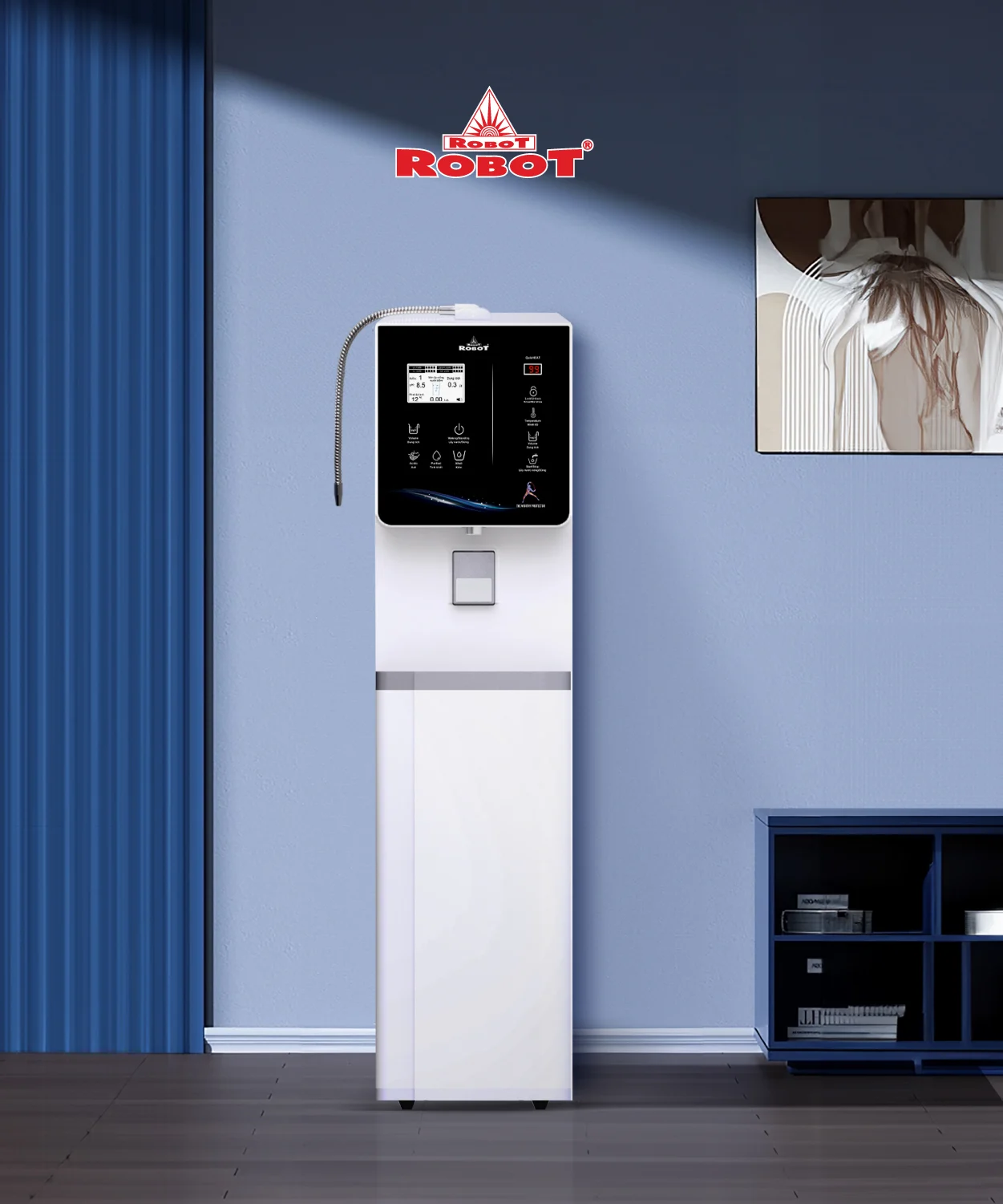 Thiết kế tủ đứng sang trọng - chinh phục mọi không gian