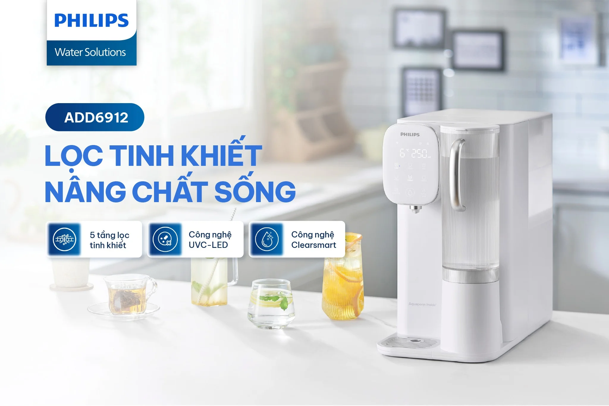 Hai chế độ Nóng - Lạnh tiện lợi