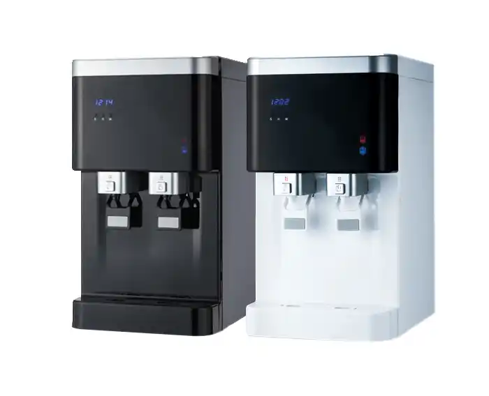 Máy lọc nước nóng lạnh PTS-4001T với 2 màu trắng và đen sang trọng